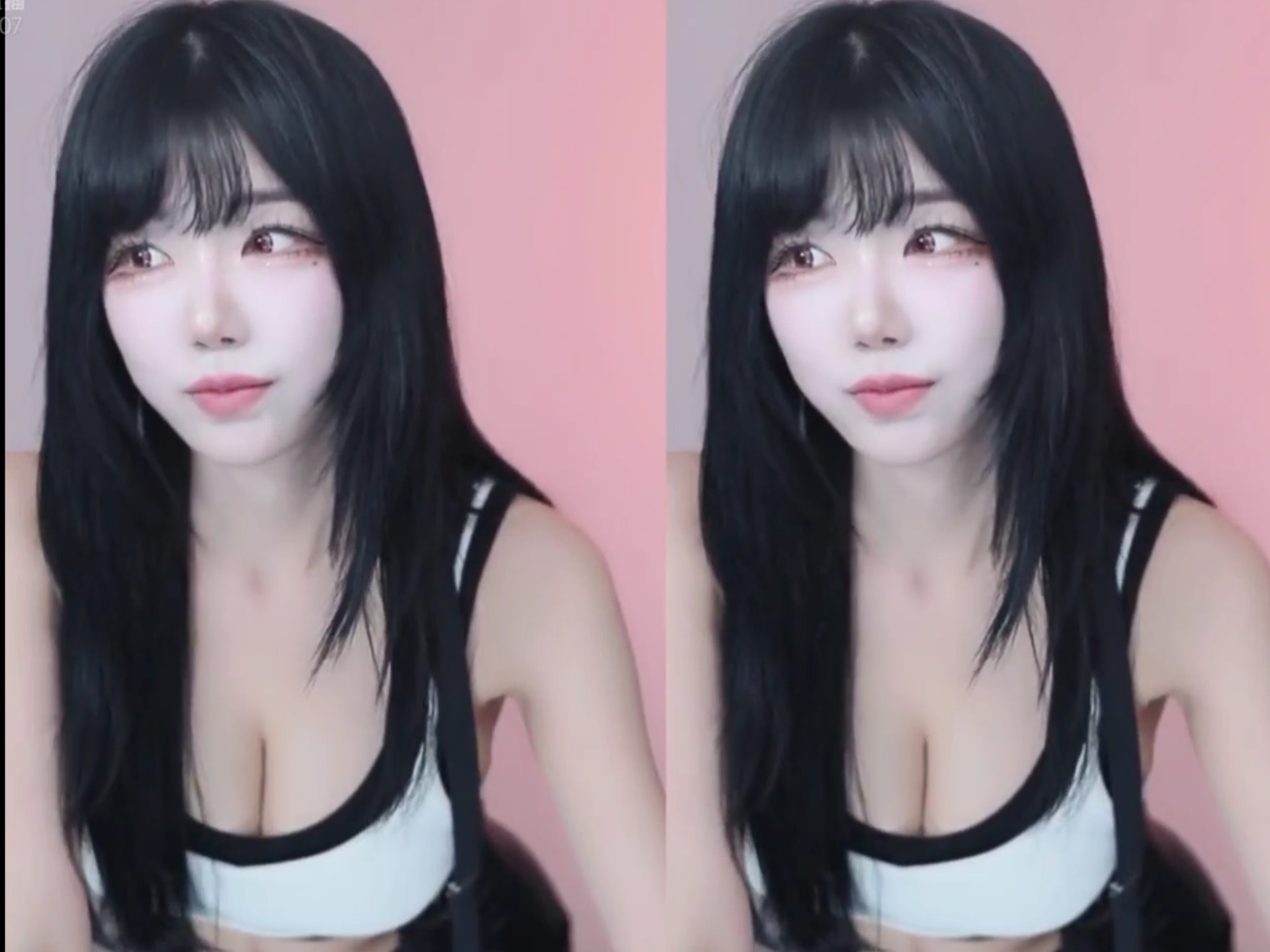 berry直播cos蒂法热舞6