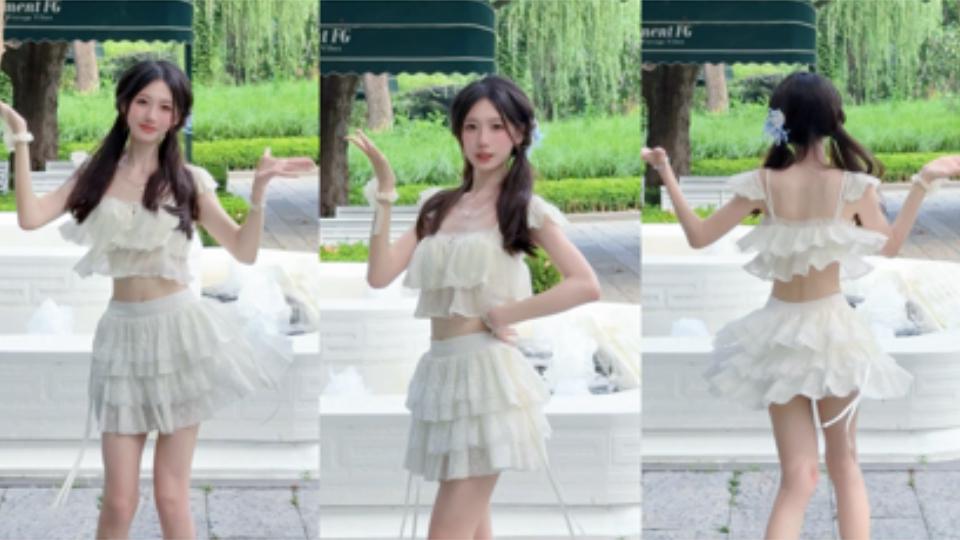 AKB48马尾与发圈 夏日水着