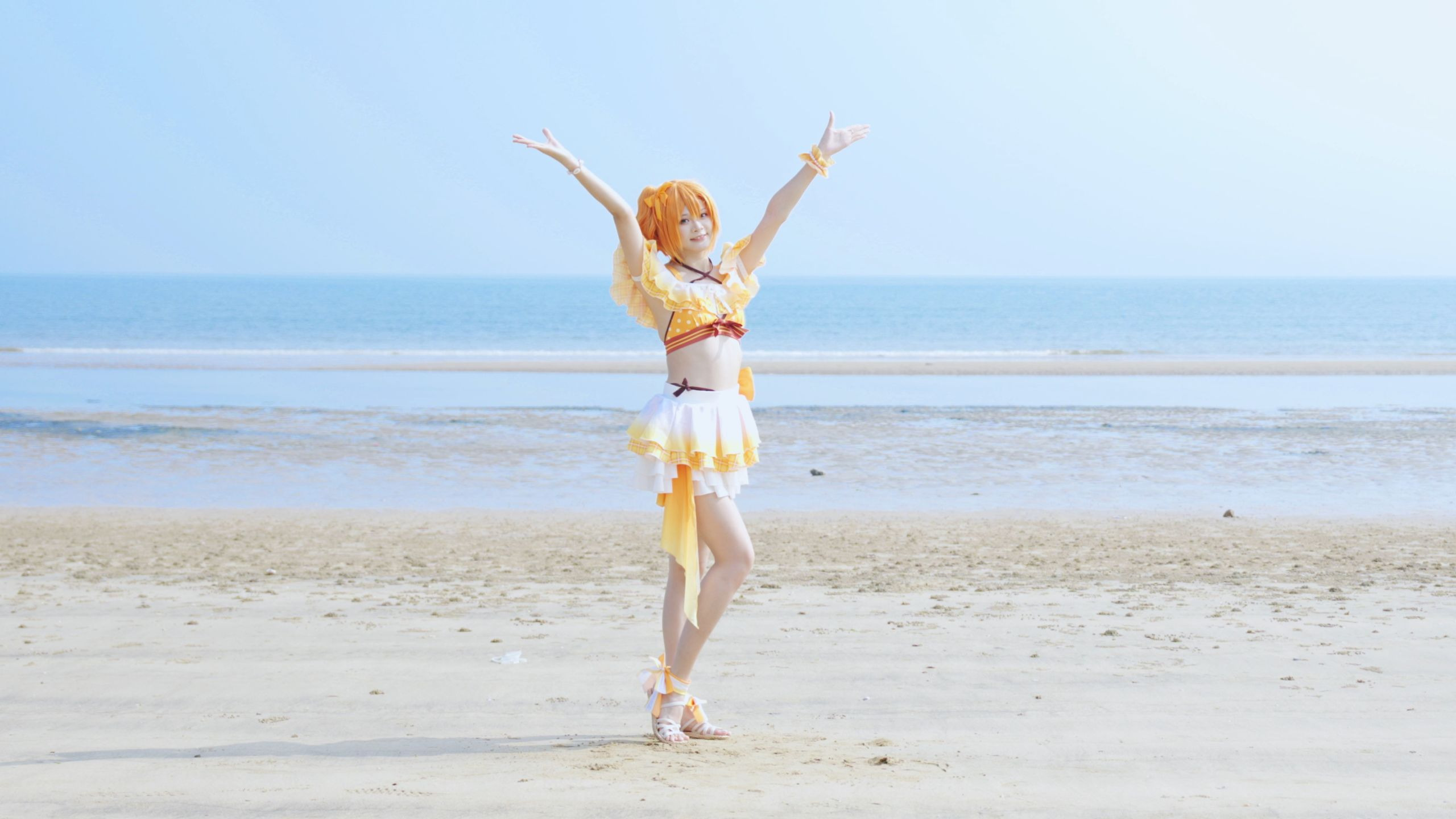 为了这个舞从内陆飞到了海边