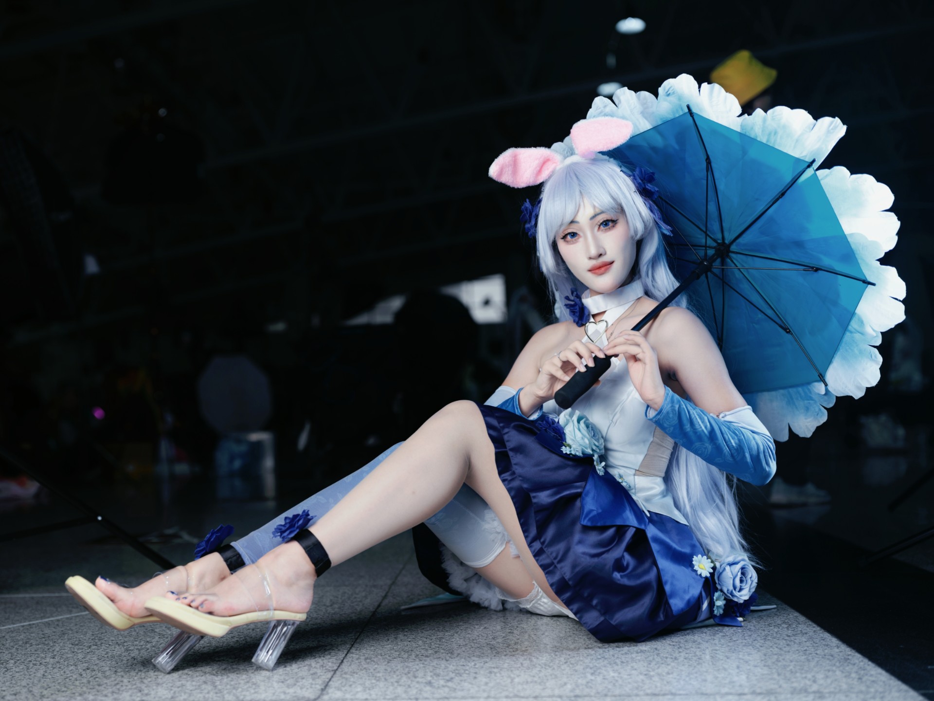 阿离小兔子来给大家跳舞啦~落花情