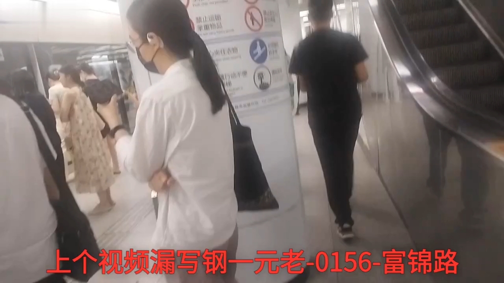 【Z6】上海地铁8号线 08007,08074人民广场站进站