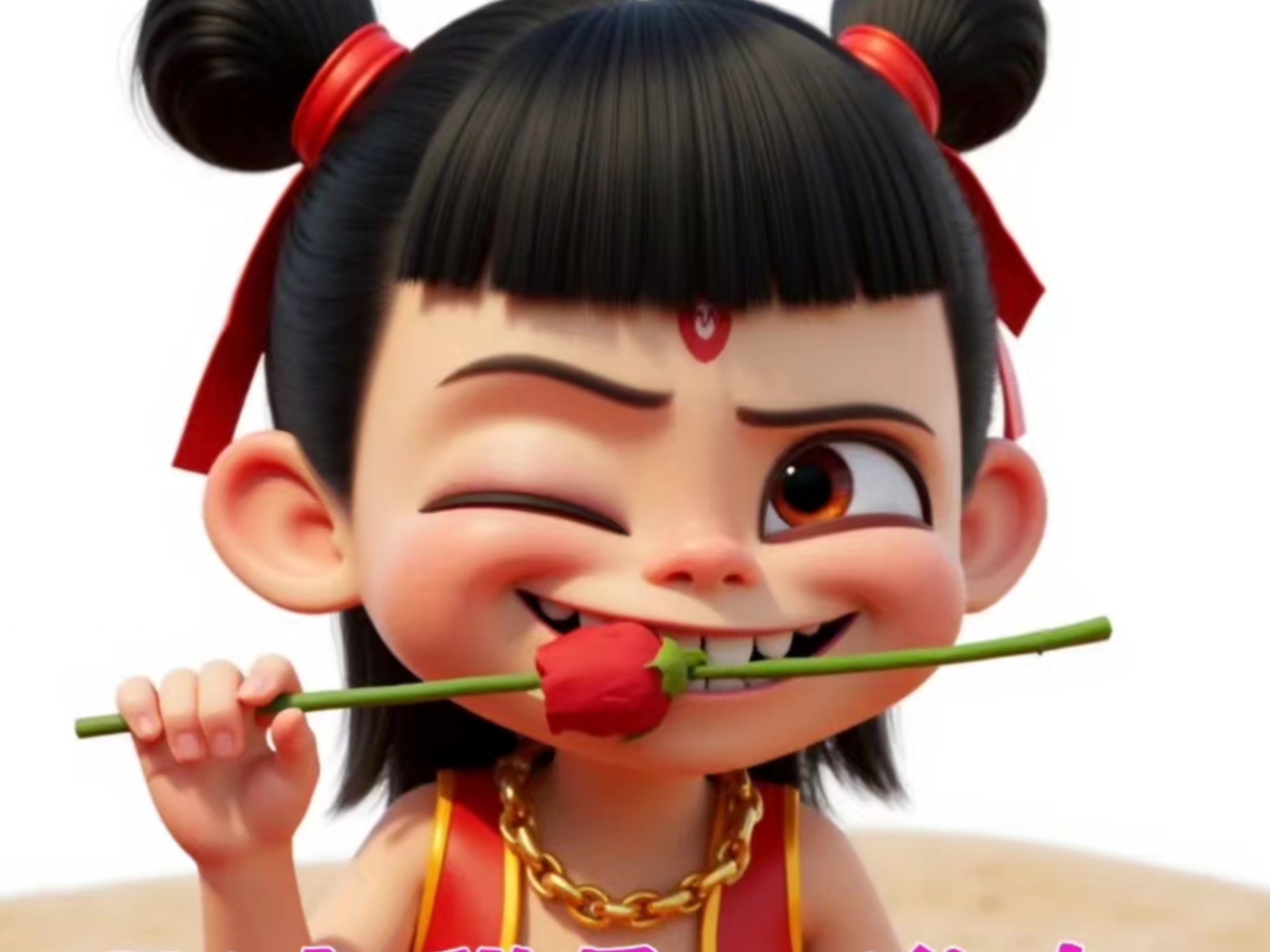 “用哪吒的心态去上班，每天都能量满满”