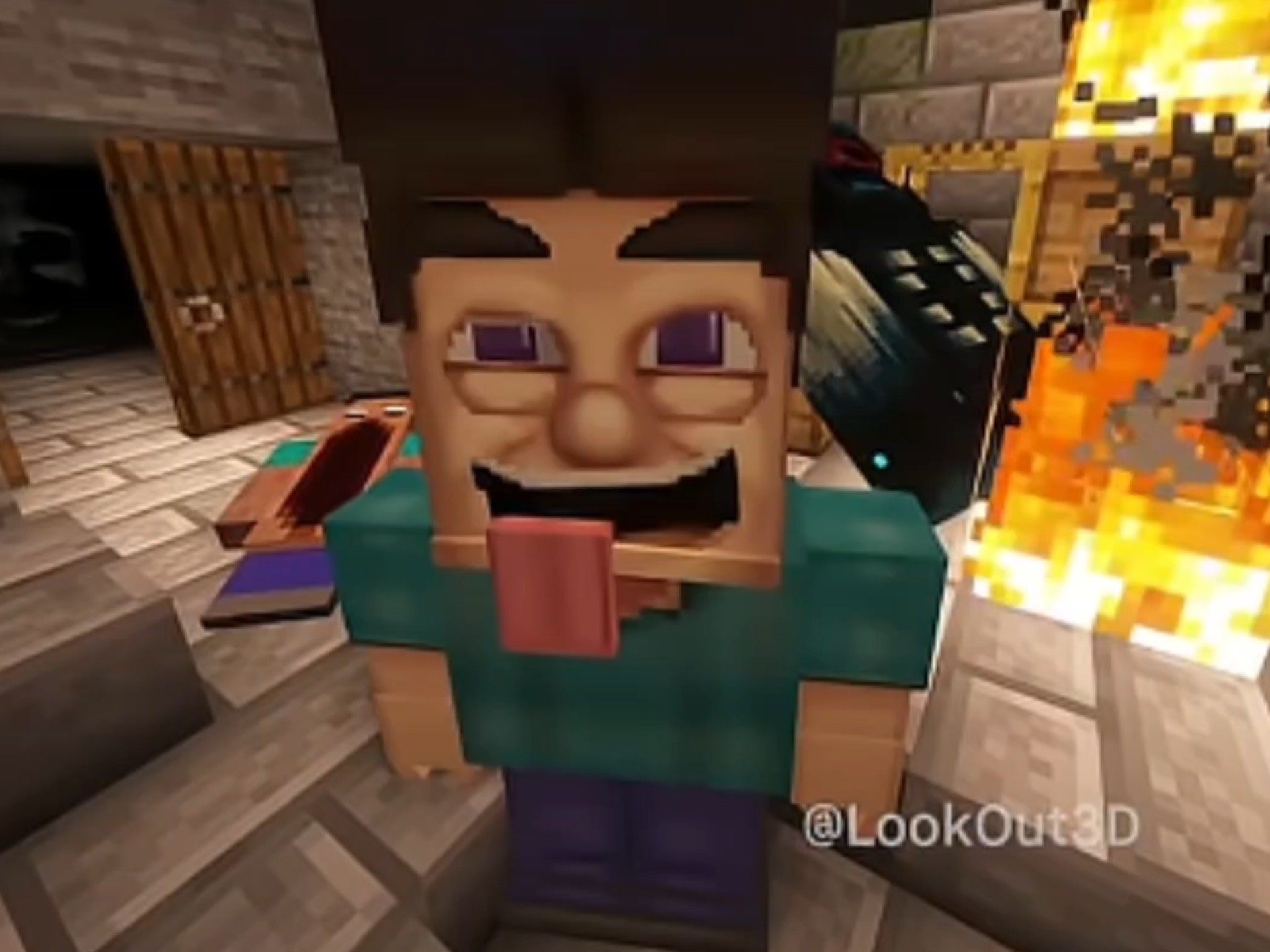 一巴掌落下，兄弟直接炸了＃11