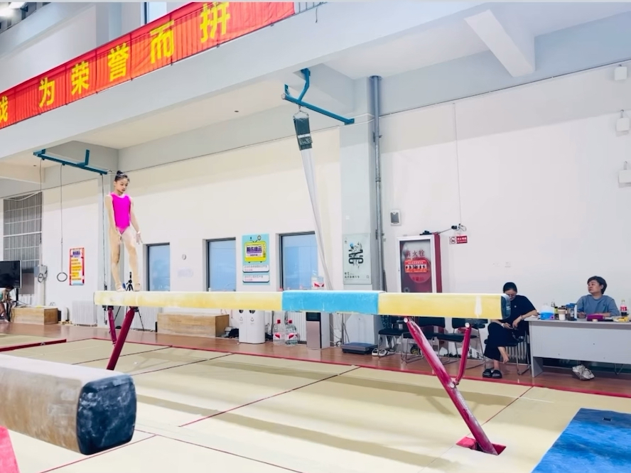 董以轩 最新木头训练