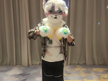 来看不会跳舞的小狼