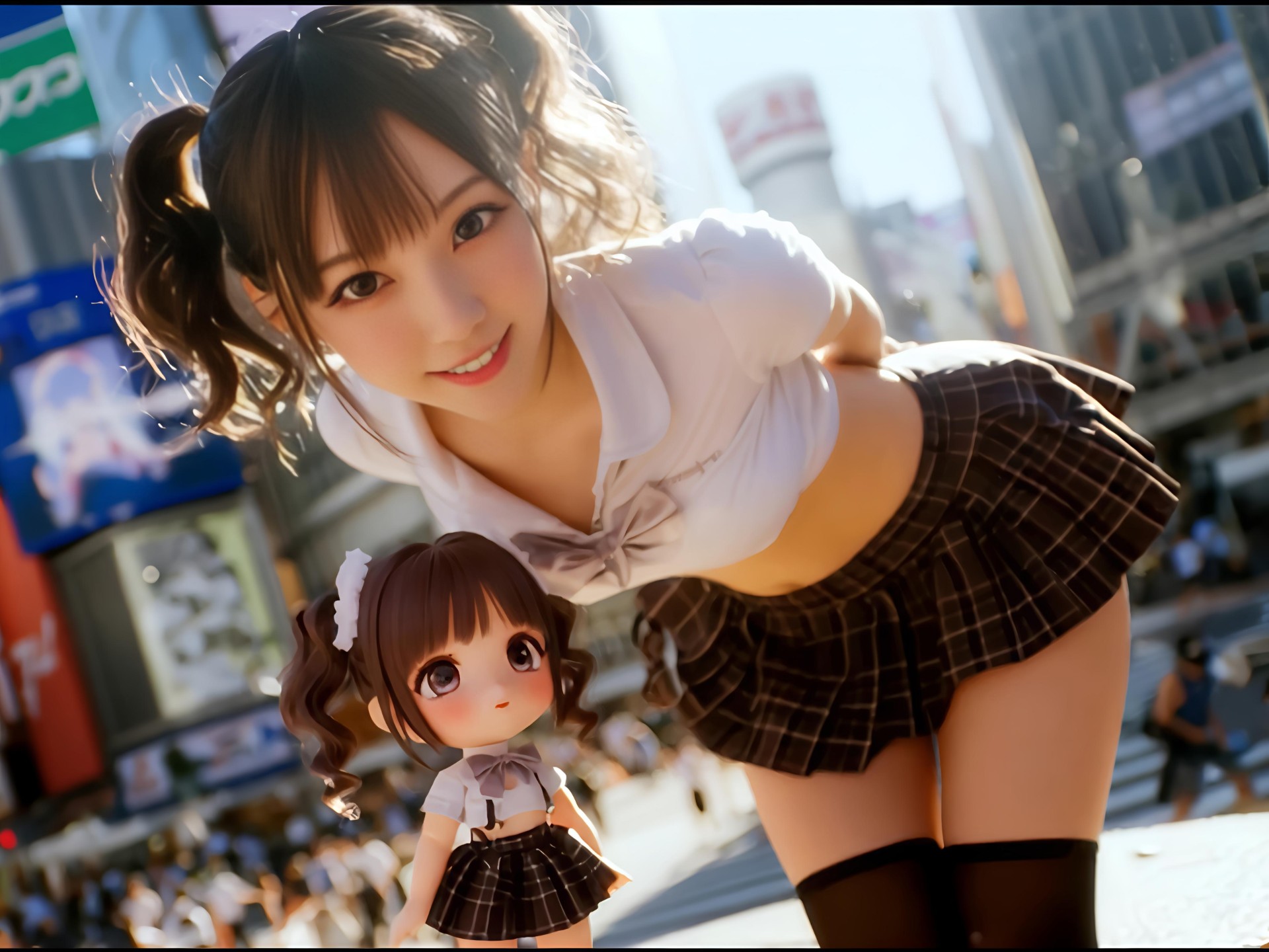 【4k】东京可爱玩具女孩