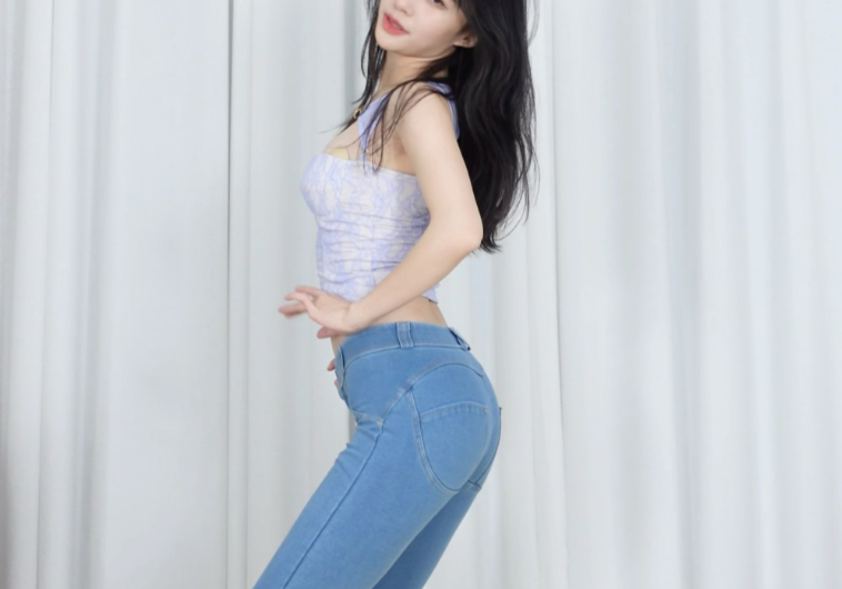 抖抖抖-exid 牛仔裤