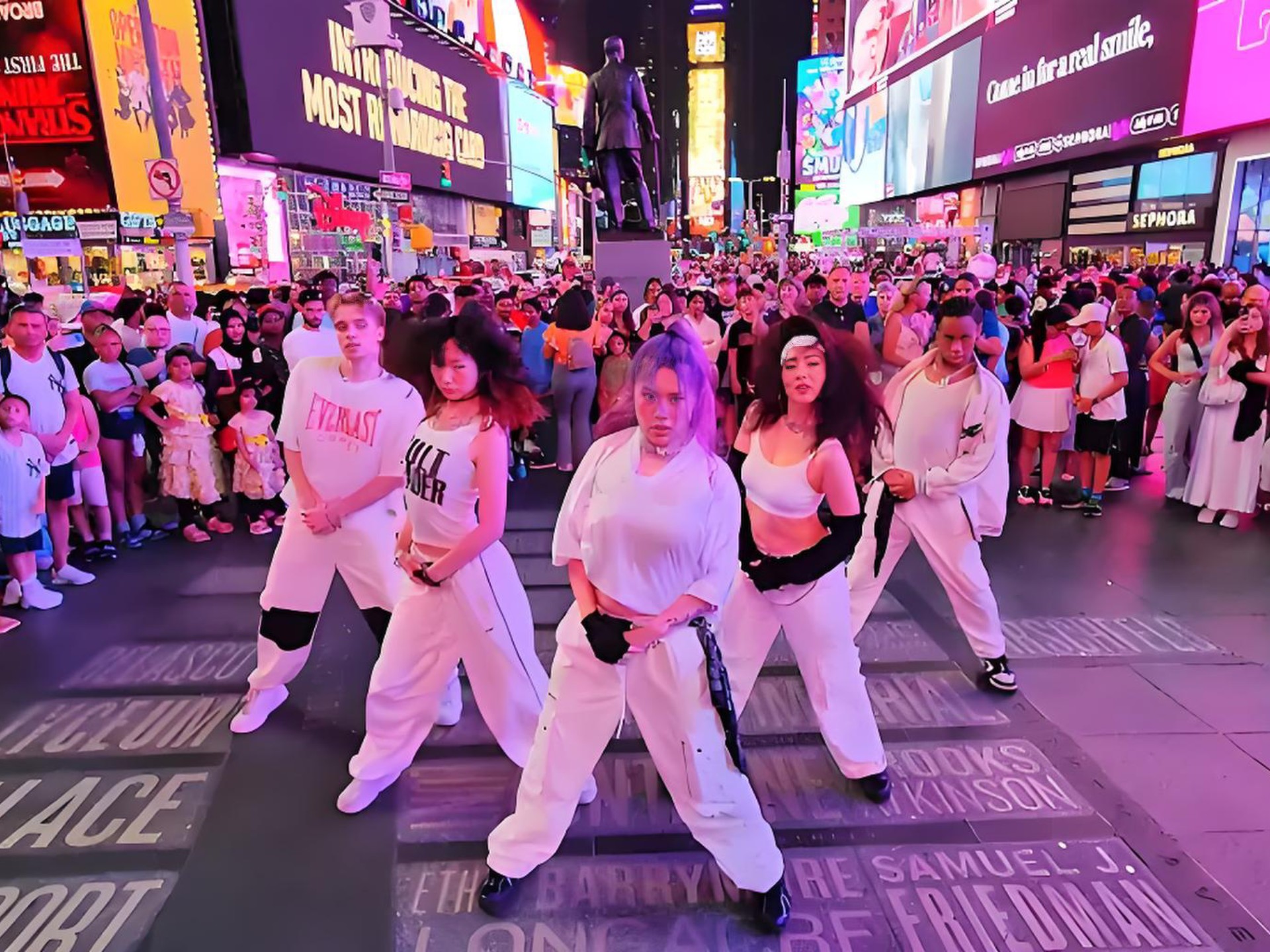 纽约街头舞团炸街舞蹈翻跳！！太帅了！[K-POP IN PUBLIC | ONE TAK
