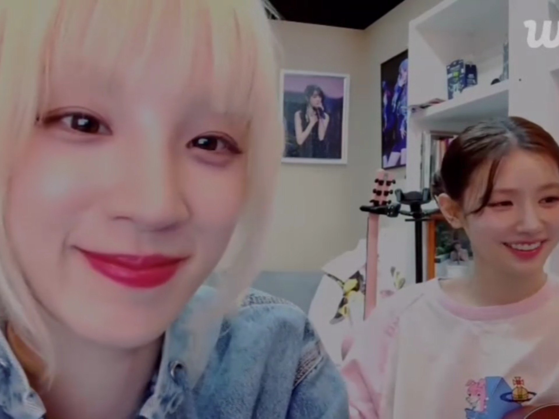 宋雨琦&赵美延weverse直播片段