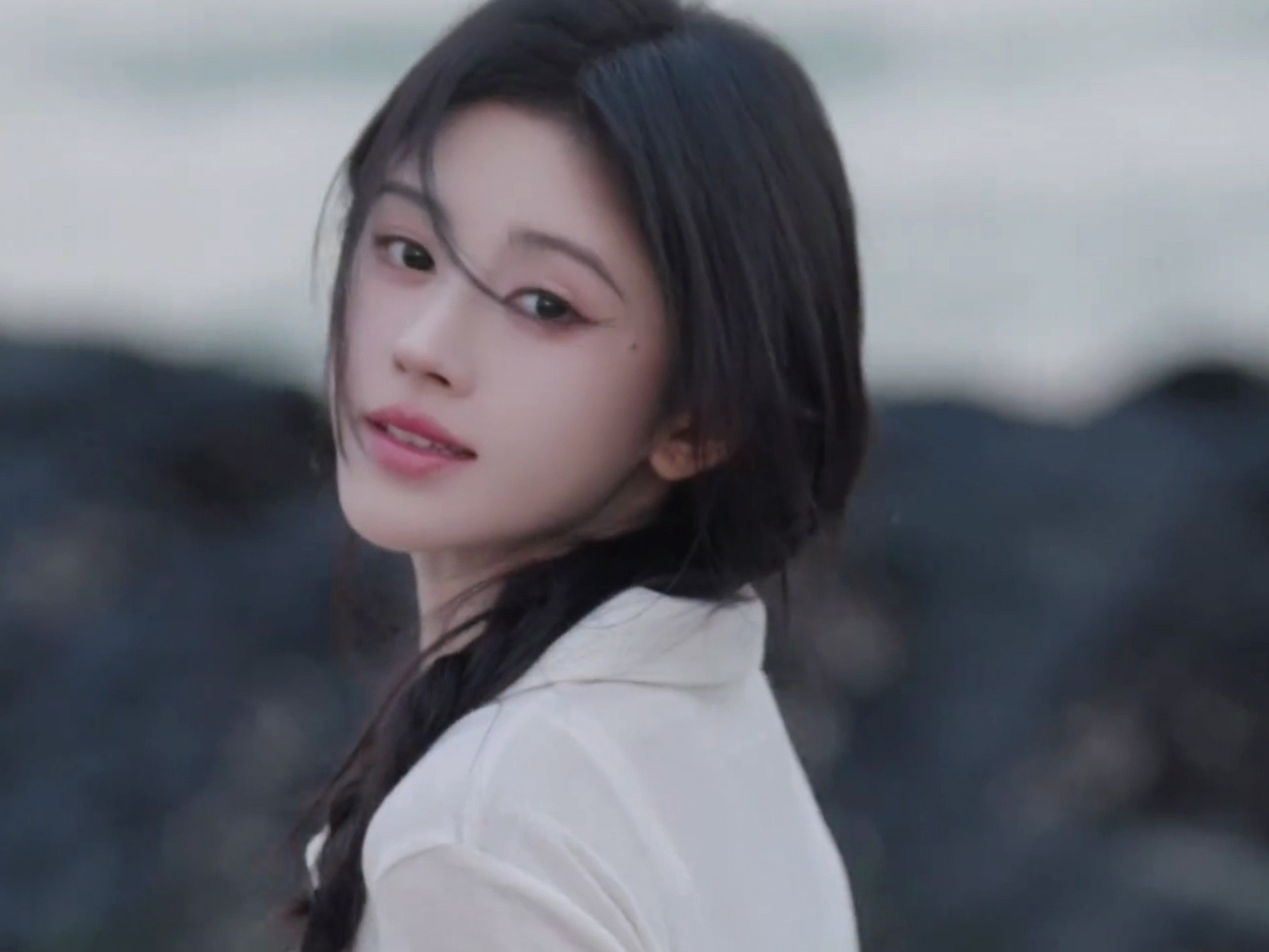 【鞠婧祎】落日未眠拍摄花絮