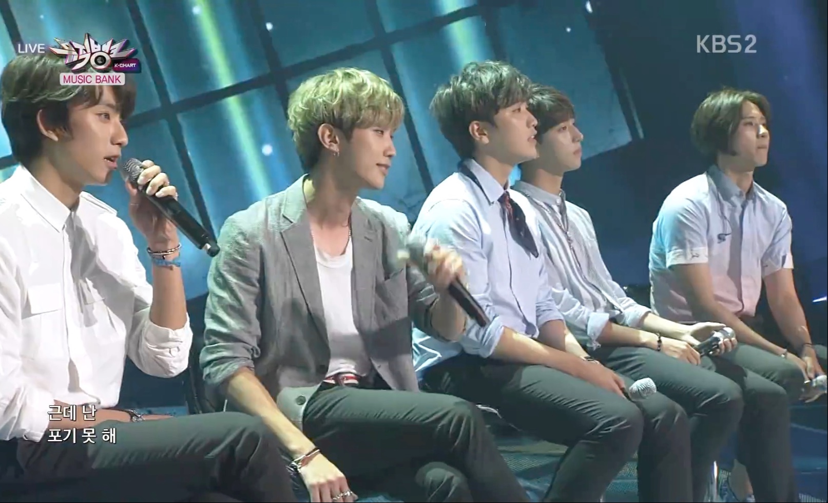 【B1A4】5th Mini Album / 收录曲You Make Me A Fool / 现场