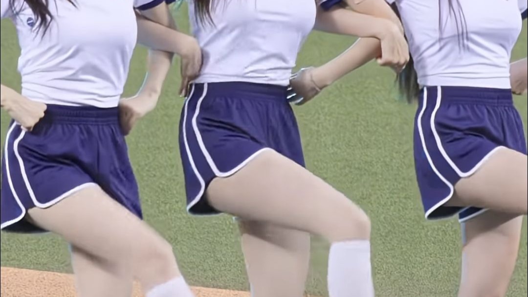 三本柱手勾手学生妹风｜悍将中学应援舞