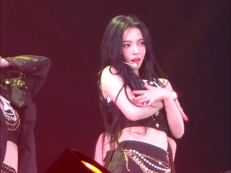 aespa吒三巡演唱会20250830Rich man柳智敏直拍，是美丽的蛇蛇