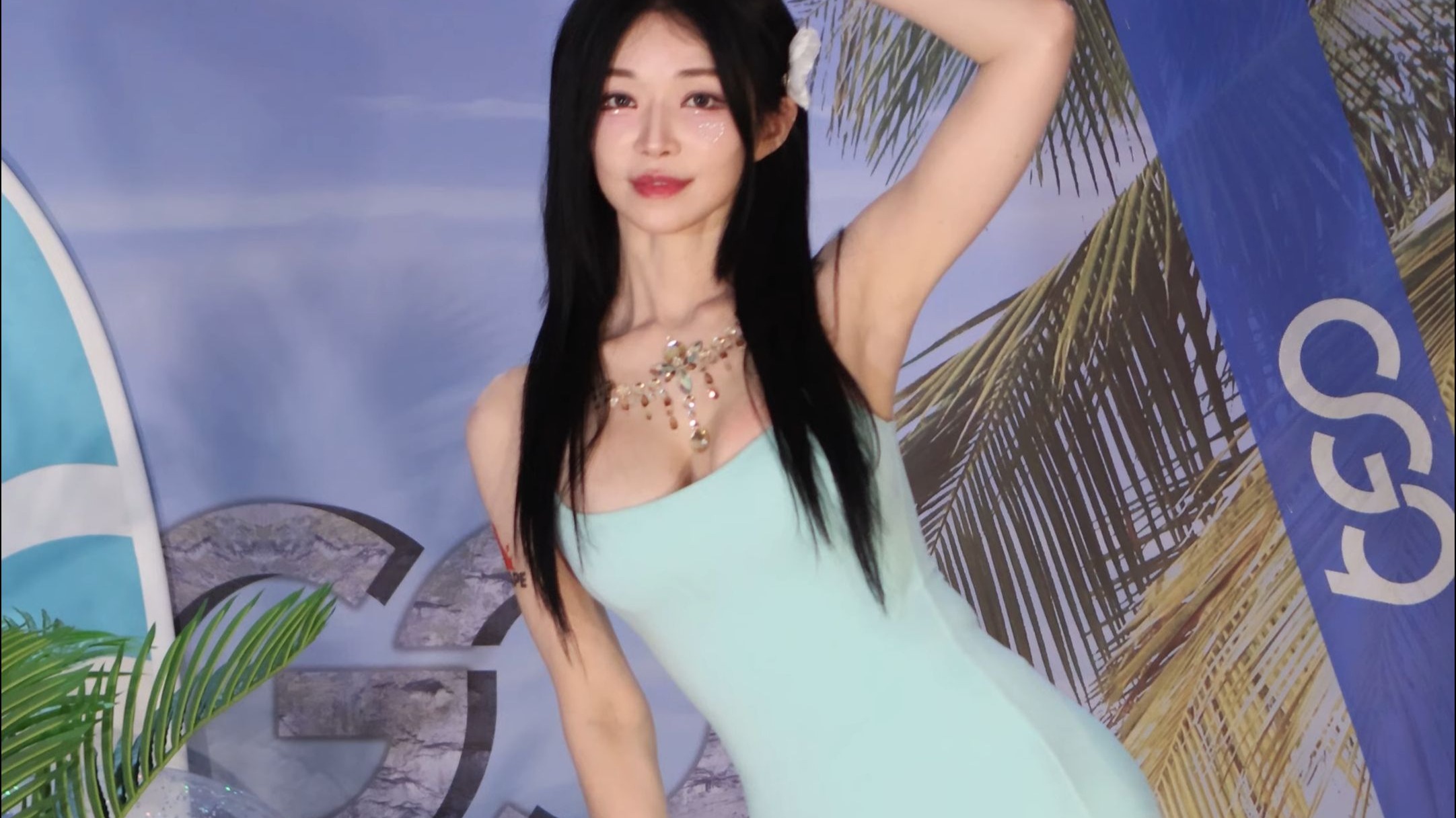 海贼王OG9天堂泳池派对 模特贝拉【4k60fps充电专属】