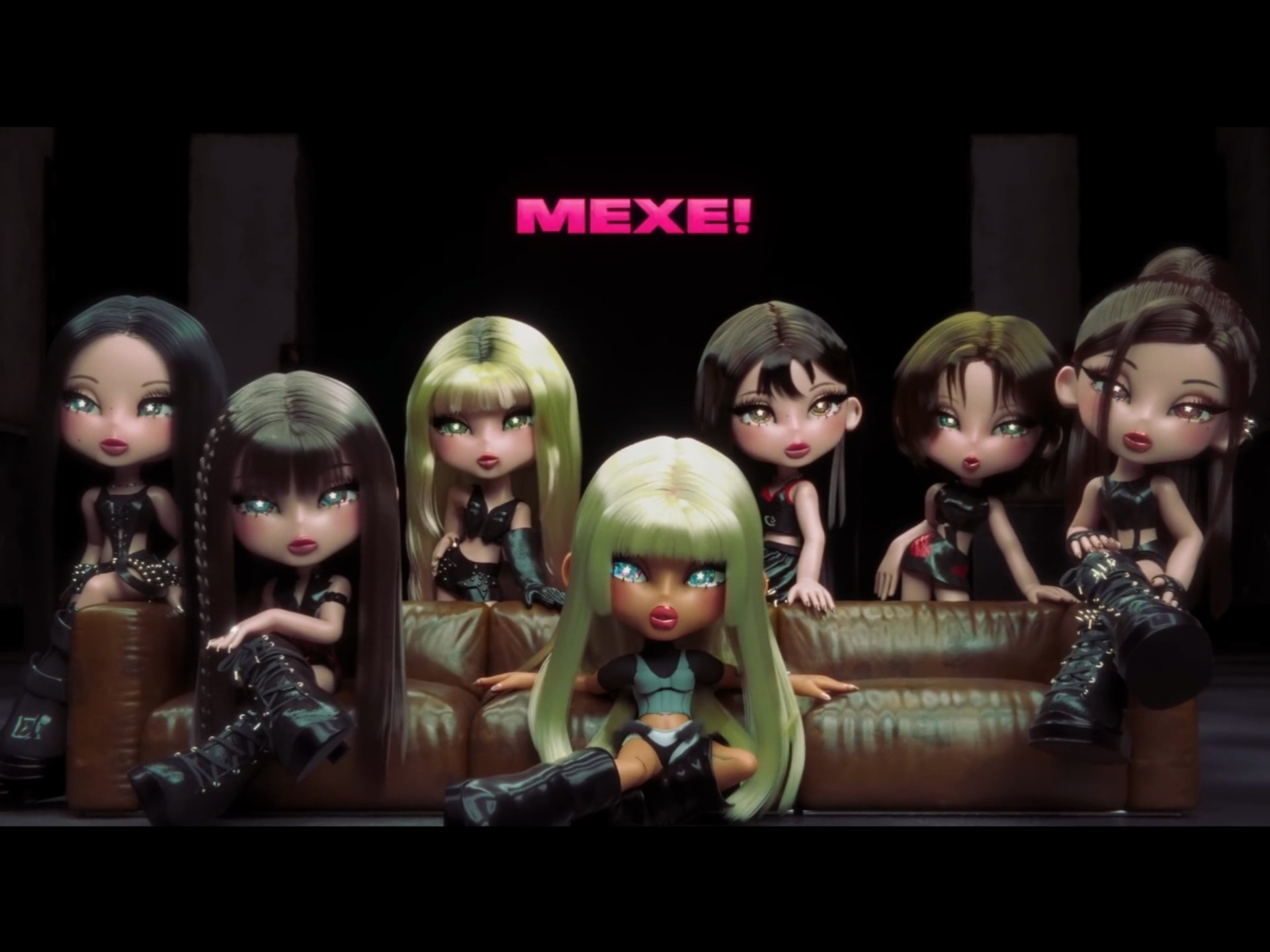 巴西歌手Pabllo Vittar＆NMIXX合作曲《MEXE》歌词视频