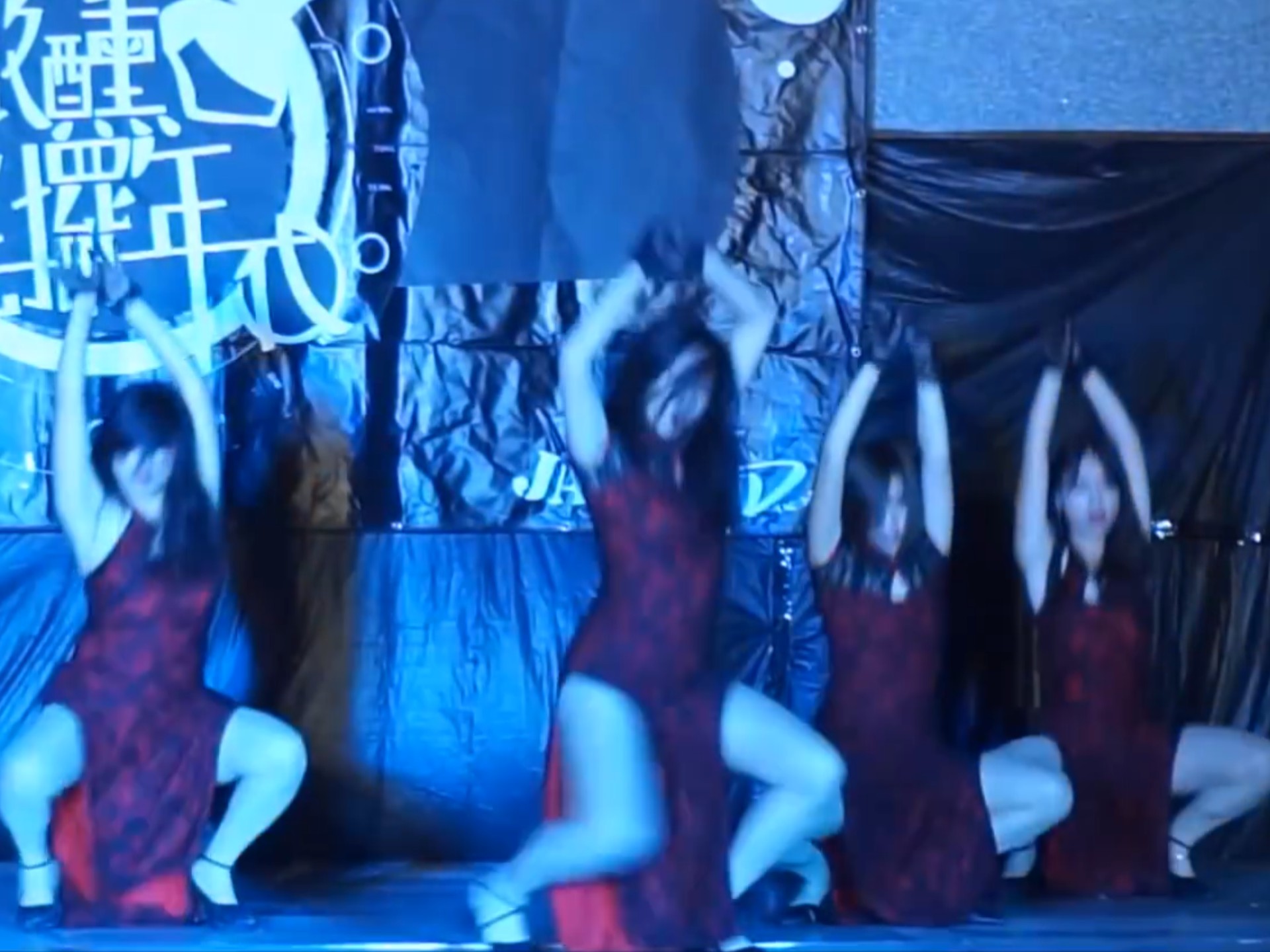 进击の五金花‖大学社团旗袍舞‖仿佛回到民国时候的夜上海