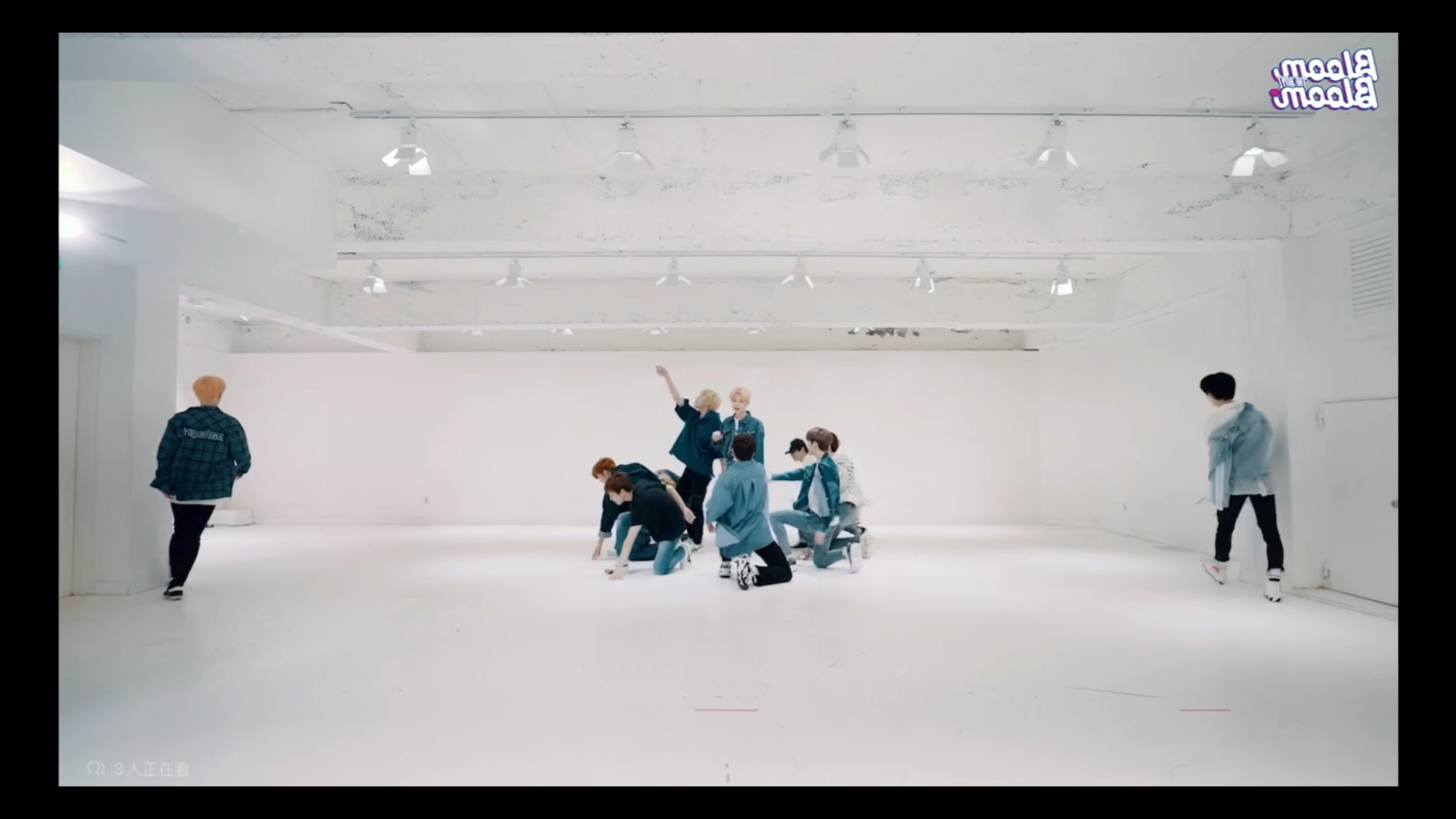 自用扒舞镜面《Bloom Bloom》Theboyz