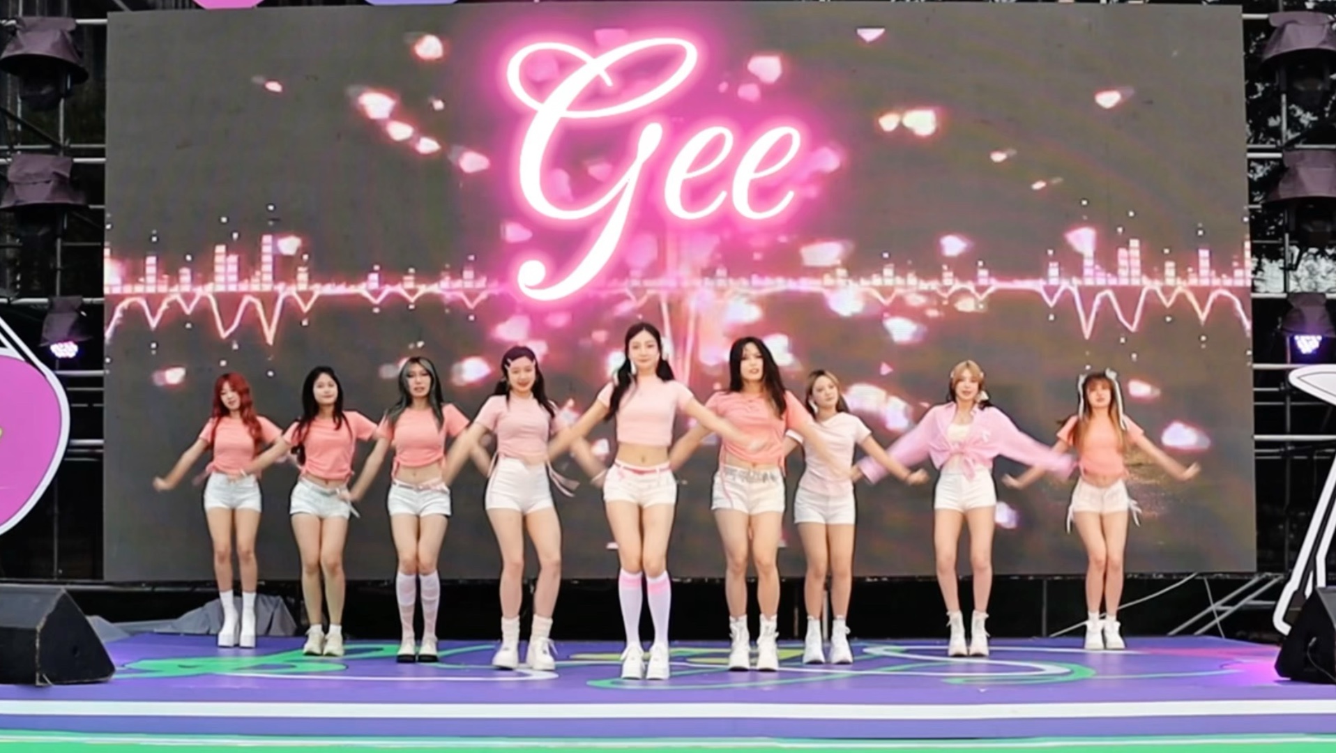 【少女时代】Gee路演全体直拍