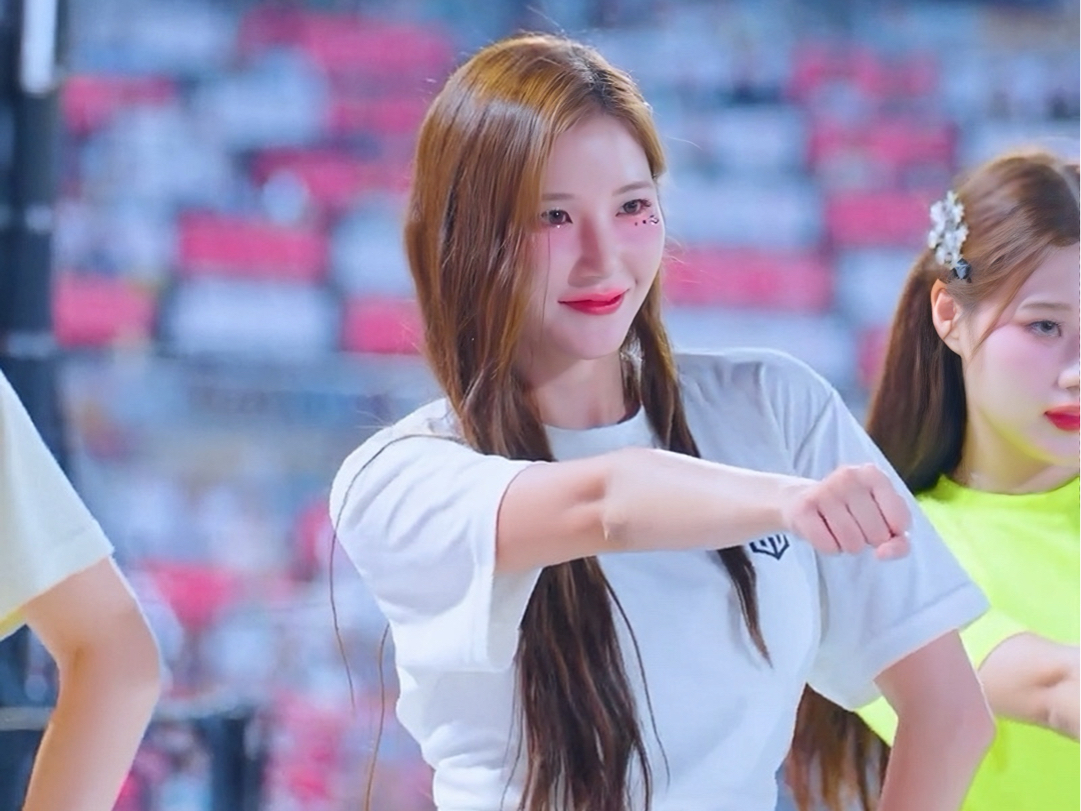 啦啦队员的身材太棒了