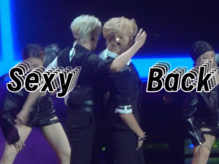 【Sexy Back】双人舞台自摄版