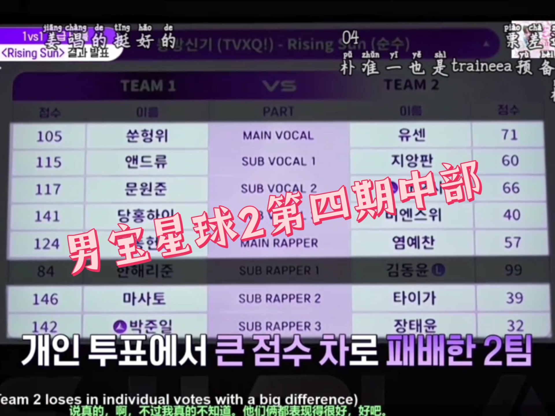 男宝2第4期直播弹幕中部