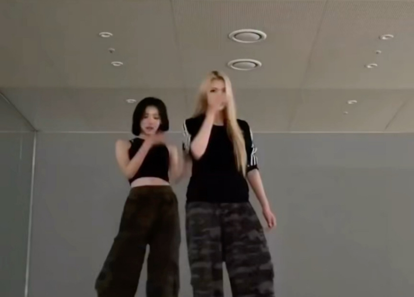 H2H-jiwoo x juun《aespa-dirty work》challenge