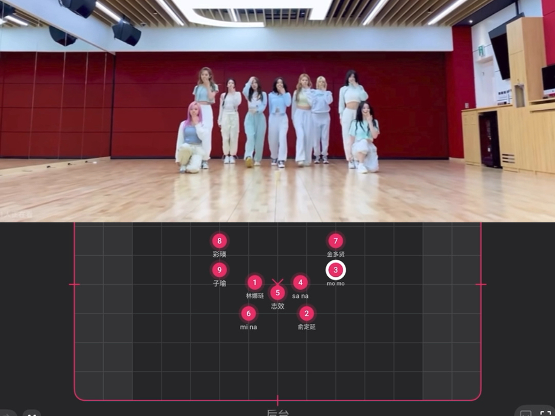 twice无酒精 Alcohol-free走位视频自用
