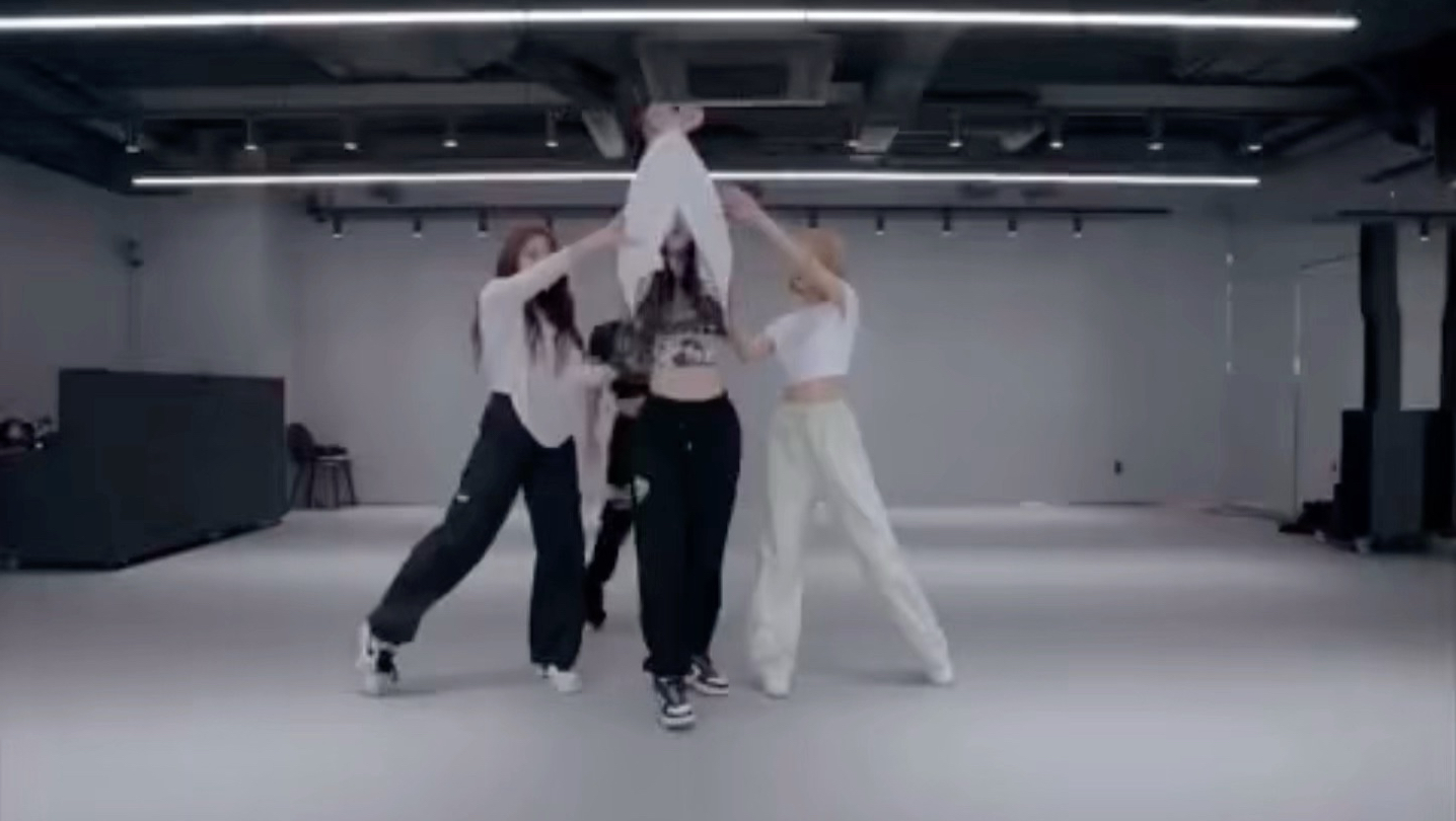 《illusion》怪火 #aespa 练习室 副歌 镜面 原速 跟练 教程