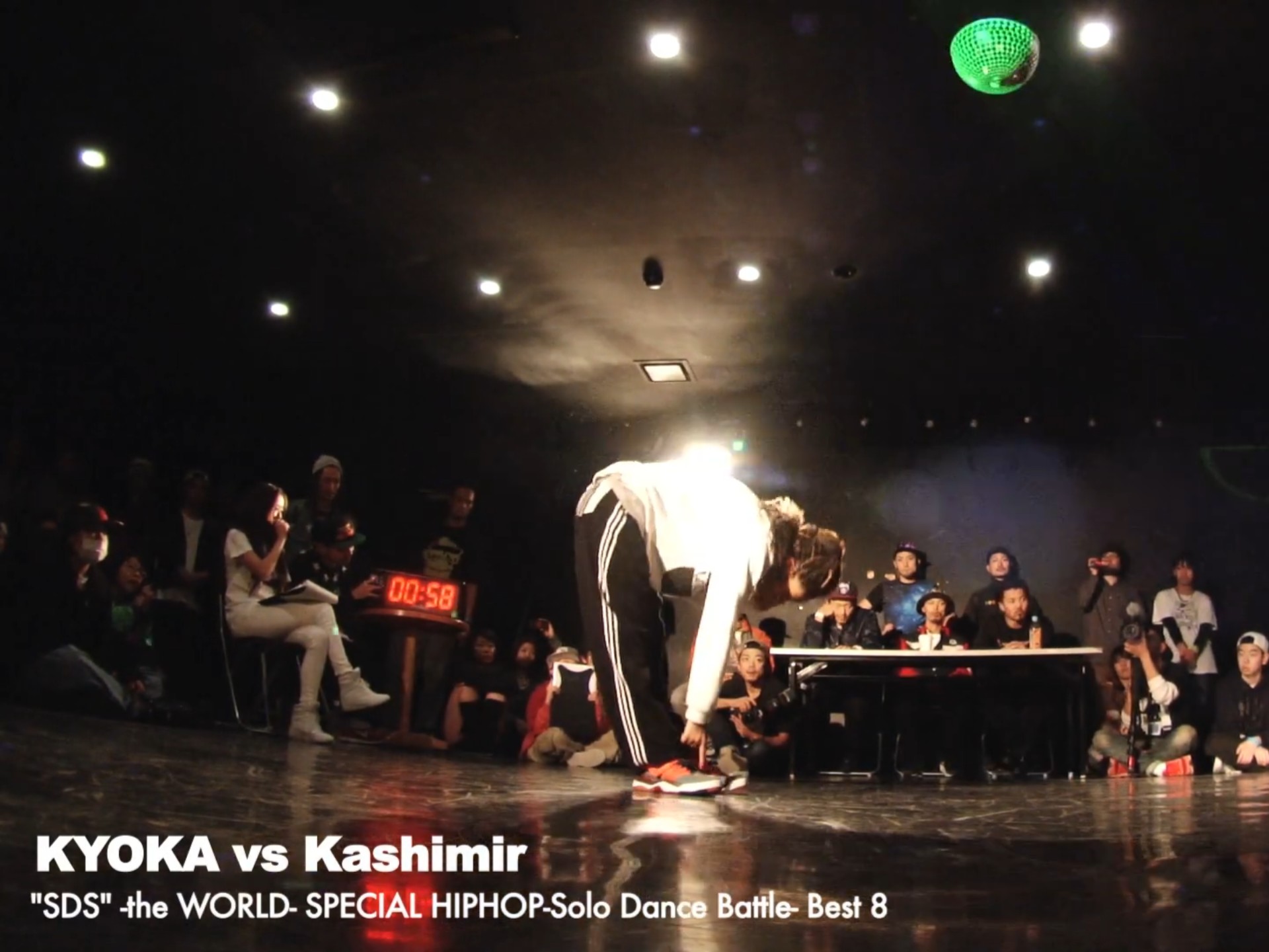 SDS - HipHop Solo Battle -BEST8- KYOKA vs Kashimir ////2