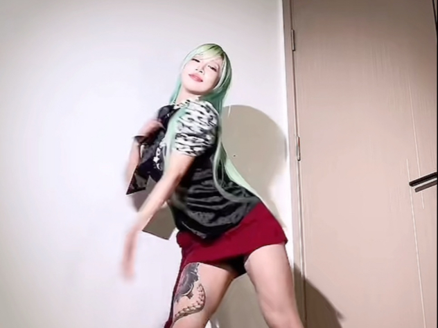 《短裙》AOA #mokey编舞 高跟鞋 monky 副歌镜面 竖屏 原速 