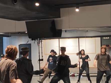 在东京学街舞|一小段hiphop 小细节超多 超帅