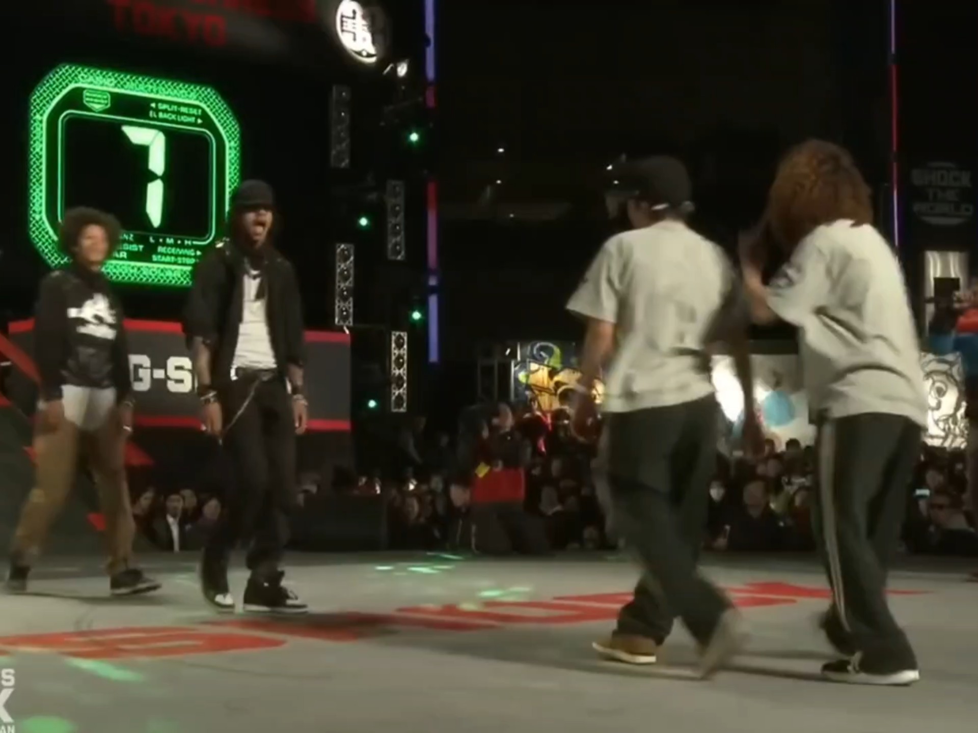Les Twins vs Rush Ball G SHOCK REAL TOUGHNESS Japan 2012