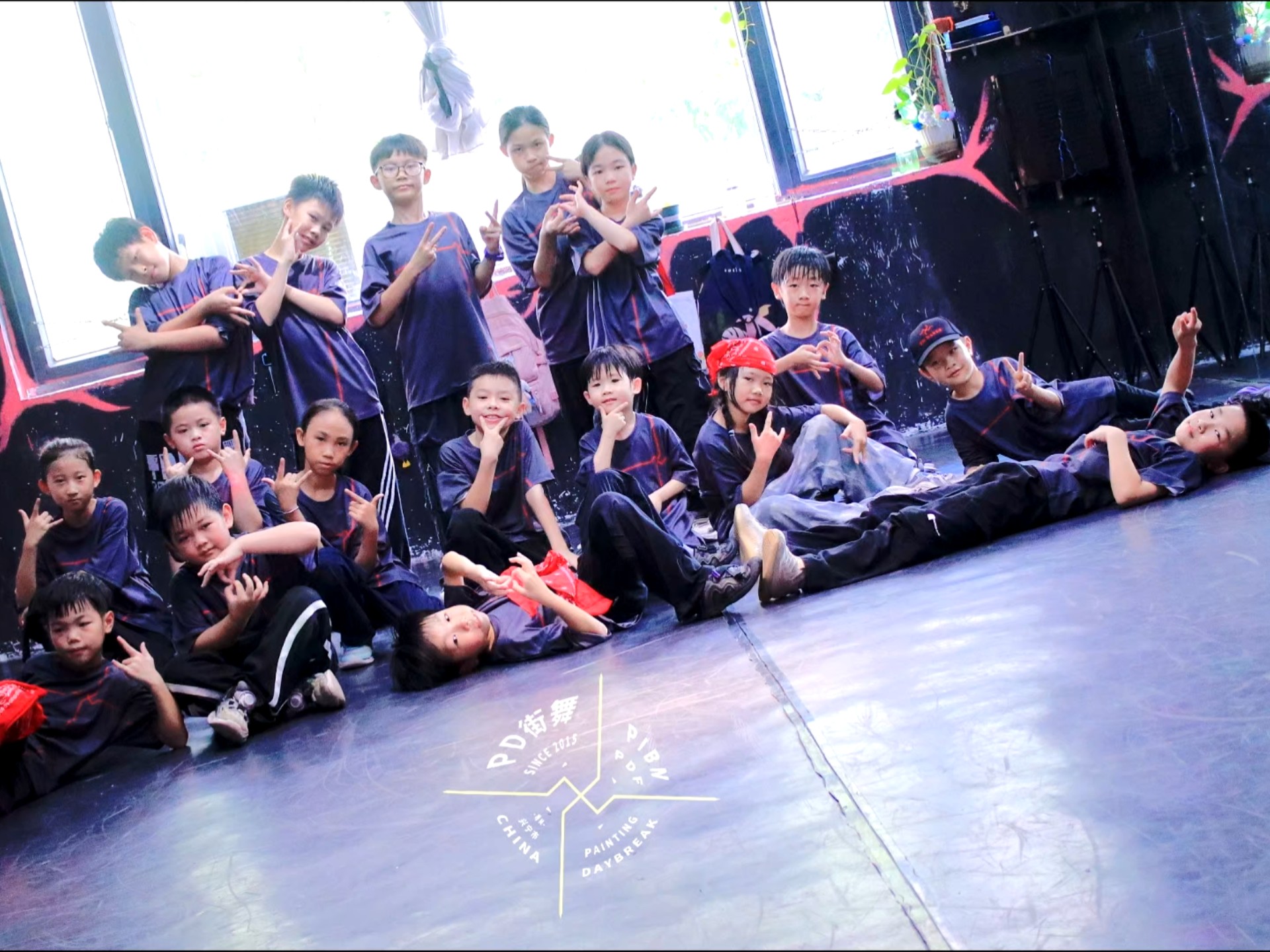PD舞蹈集训2025暑假少儿街舞HIPHOP提高进阶班第一期作品拍摄