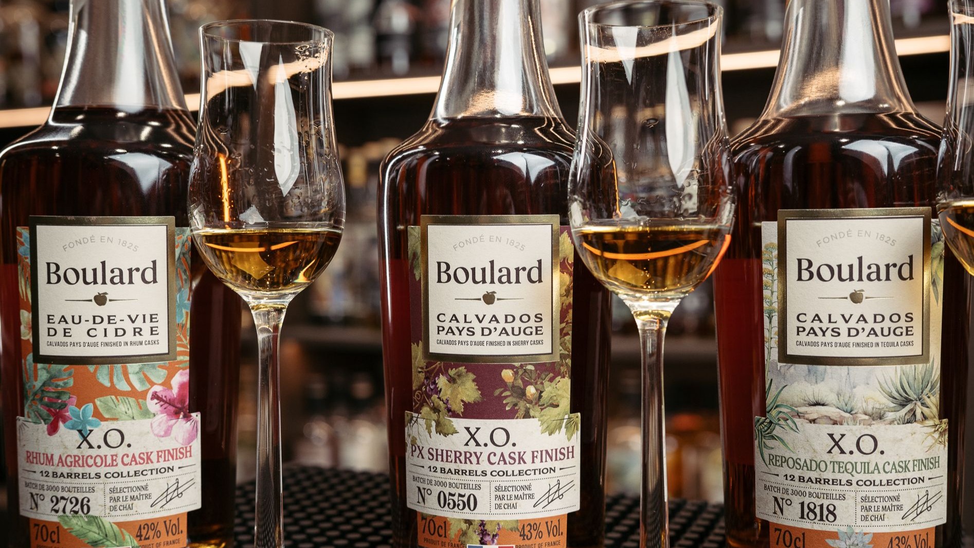 今天的实验对象是高高在上的XO白兰地：Boulard XO 过桶系列之
