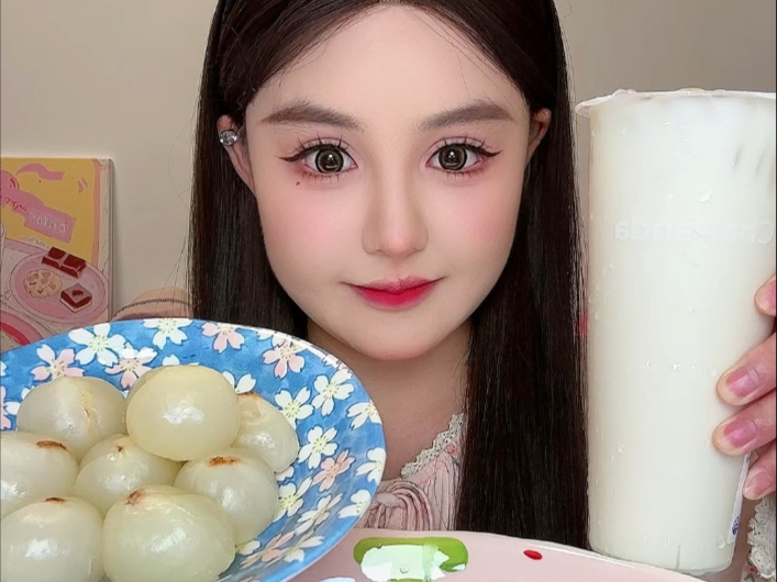 豪华水果奶茶粥 冰凉一夏～