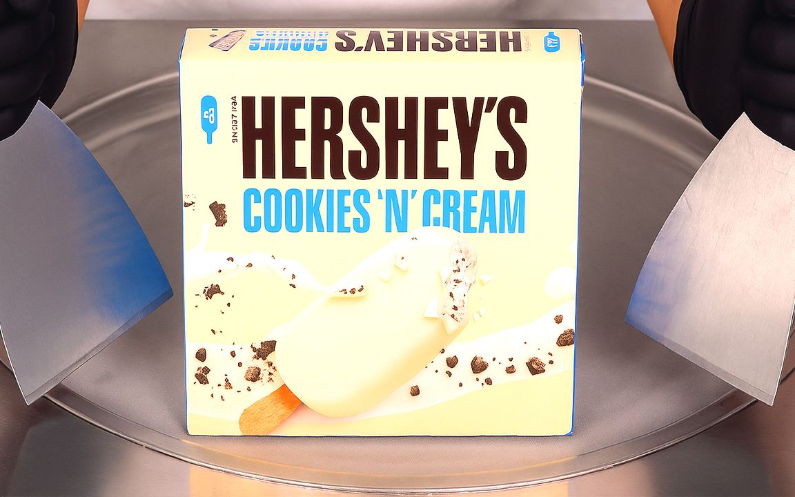 满满饼干味！用Hershey’s雪糕做超治愈Ice Cream Rolls | Ice 