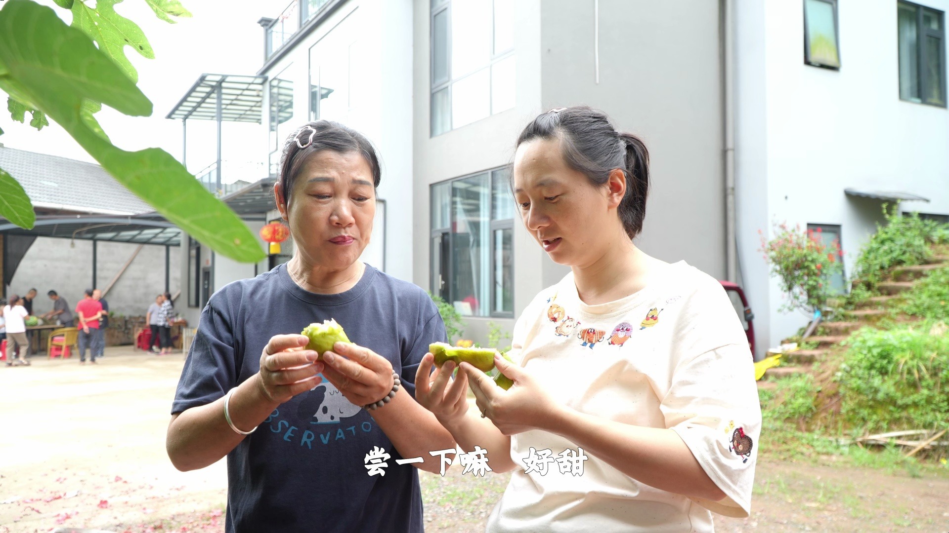 思雨32岁生日小聚一下，幺妈准备了一桌农家菜招待大家。