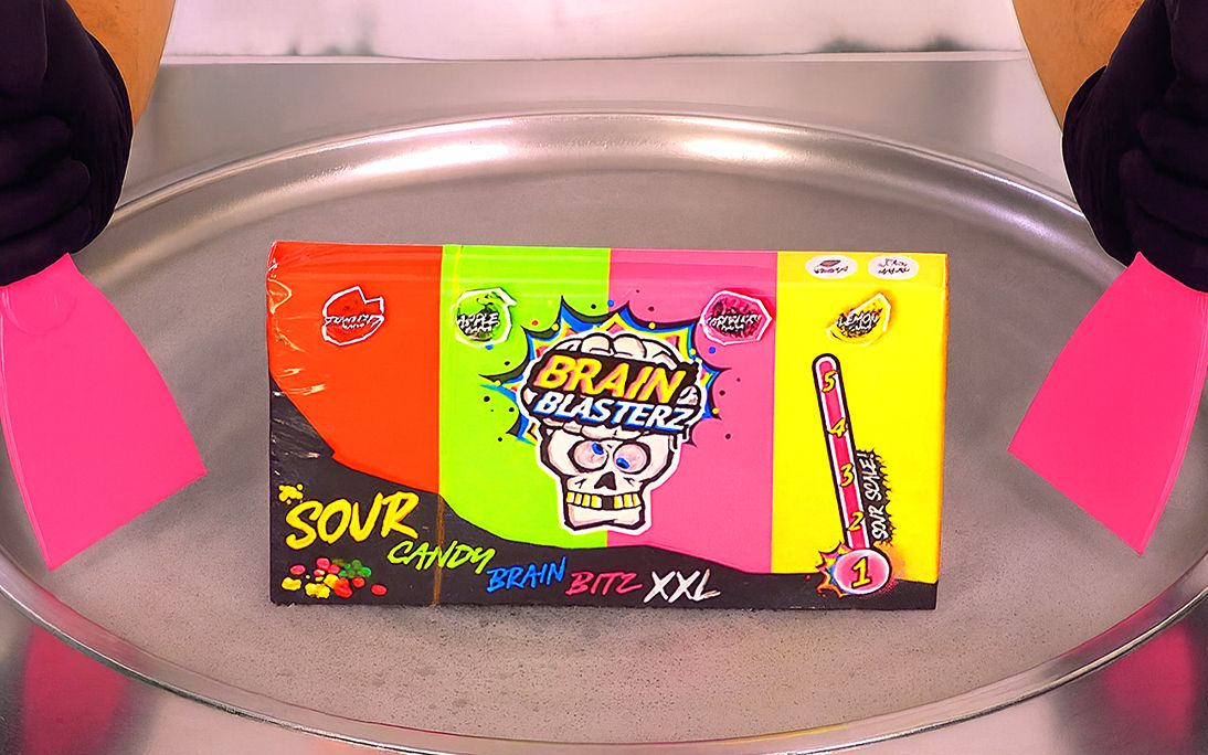 酸到极限！Brain Blasterz 变身超酷 Ice Cream Rolls | Ice Cr