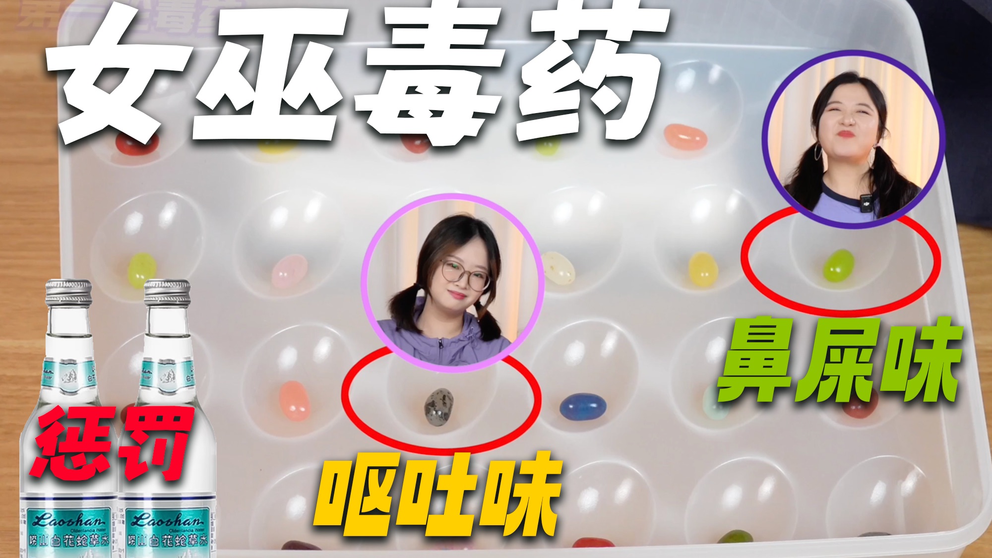 盲猜姐妹UP互坑上瘾？女巫毒药游戏（哈利波特怪味豆版）