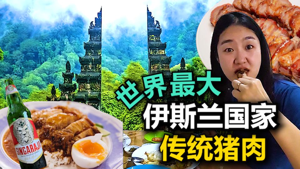 在世界上最大的伊斯兰国家品尝传统猪肉料理_【印度尼西亚·
