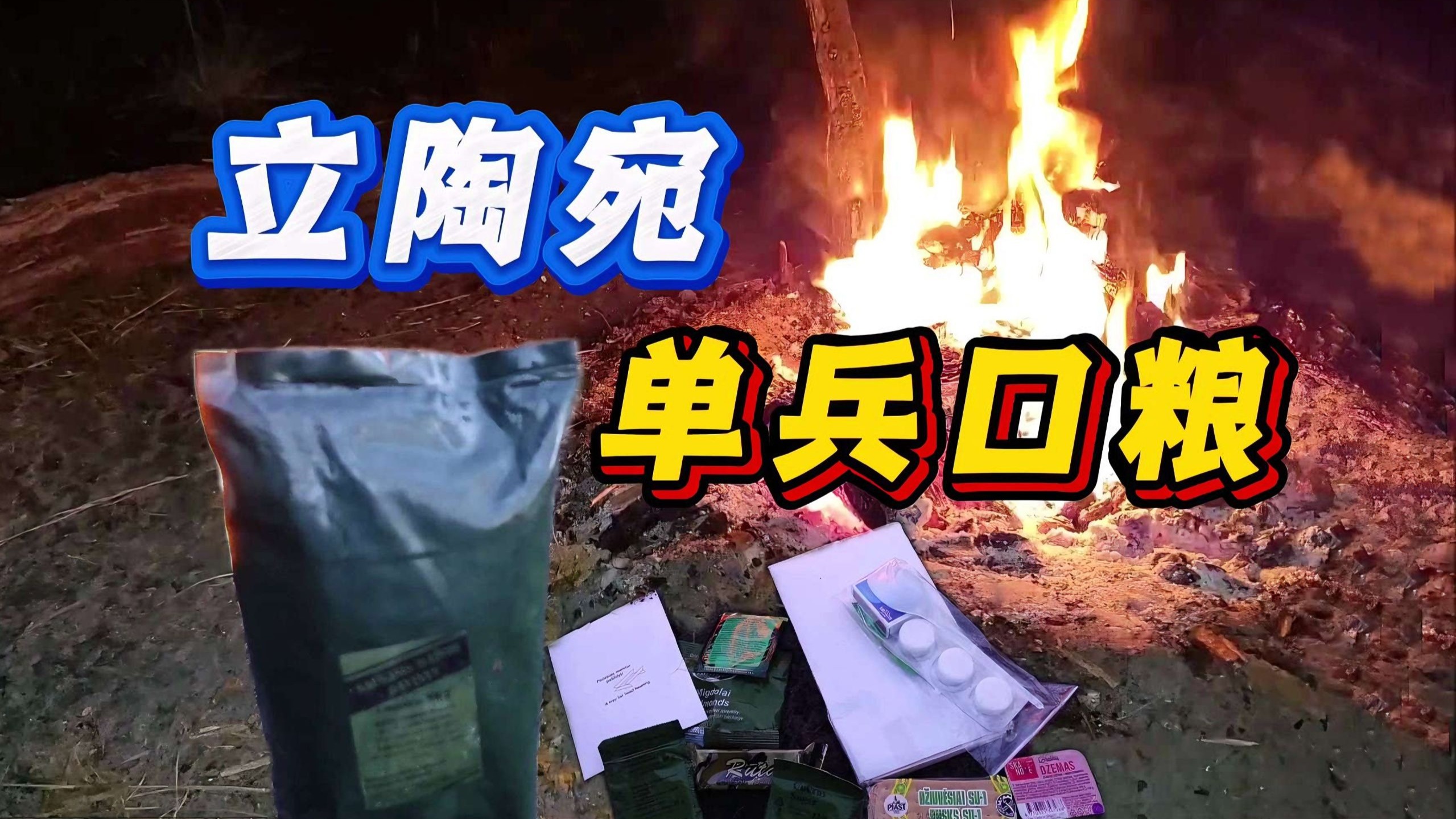 “户外实测”，北约标准下的立陶宛军粮里都有些什么？