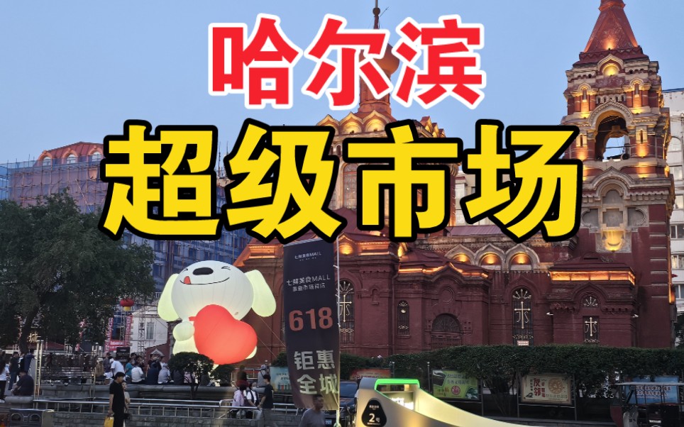 哈尔滨第一大食堂！35块钱八个菜，酸菜鱼、小炒鸡、把子肉、狮子