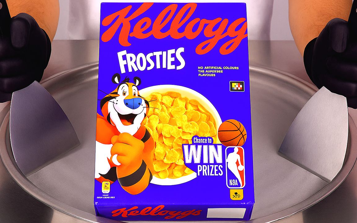 超多Kelloggs Frosties变身冰淇淋卷，视觉盛宴等你看！ | Ice Cr