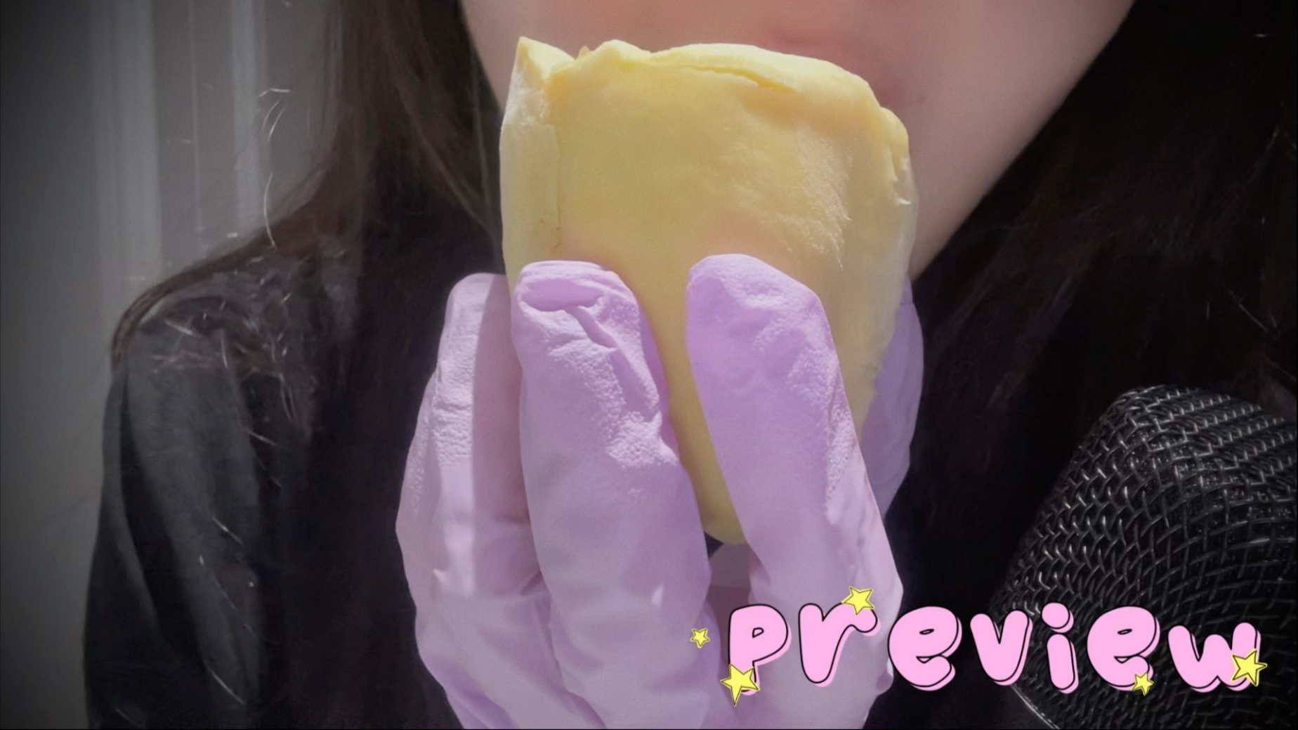 吃香甜软糯的冻榴莲｜好听的食音