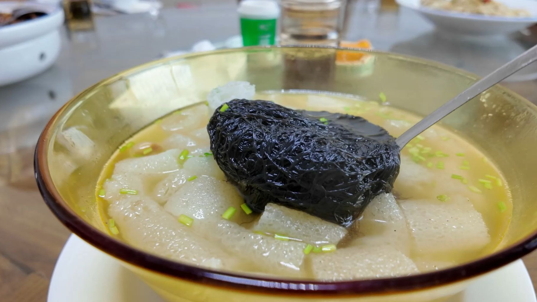 淄川一家不起眼的农村饭店，做的菜可不简单