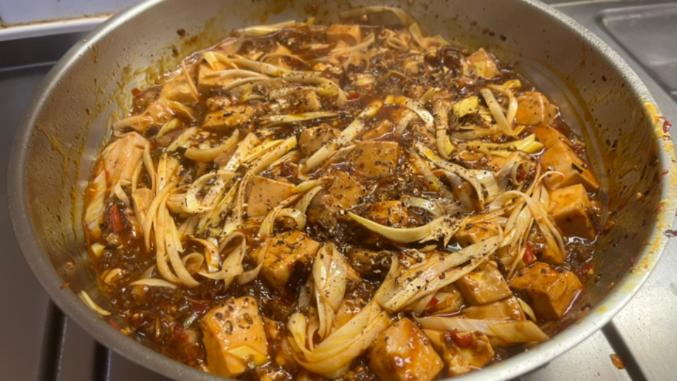 【战地炊事班】大葱麻婆豆腐