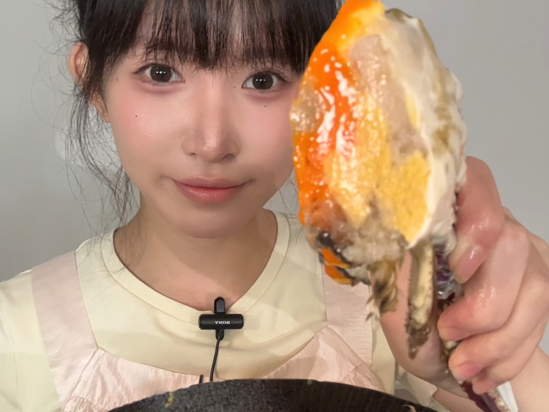 来吃吃舟山的红膏呛蟹