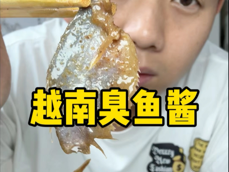 粉丝兄弟寄来的美食，越南臭鱼酱，感谢我听海說大哥的投喂！