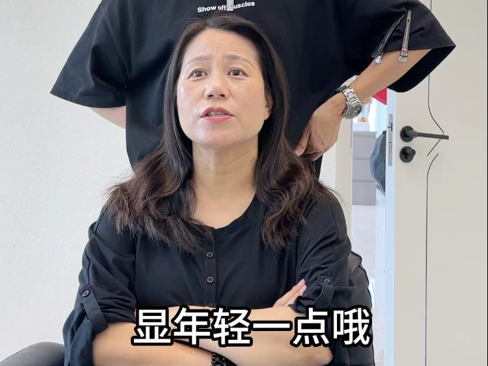 细软塌、颅顶低、额头小｜减龄气质发型参考，通过调整头肩比，来达