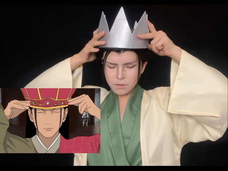 创立柱间试衣